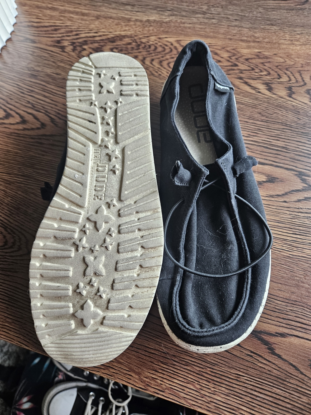 Black Hey Dudes Shoes
